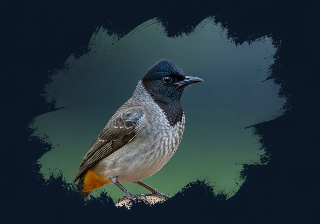 Apperts Bulbul (Vireolanius pulchellus)
