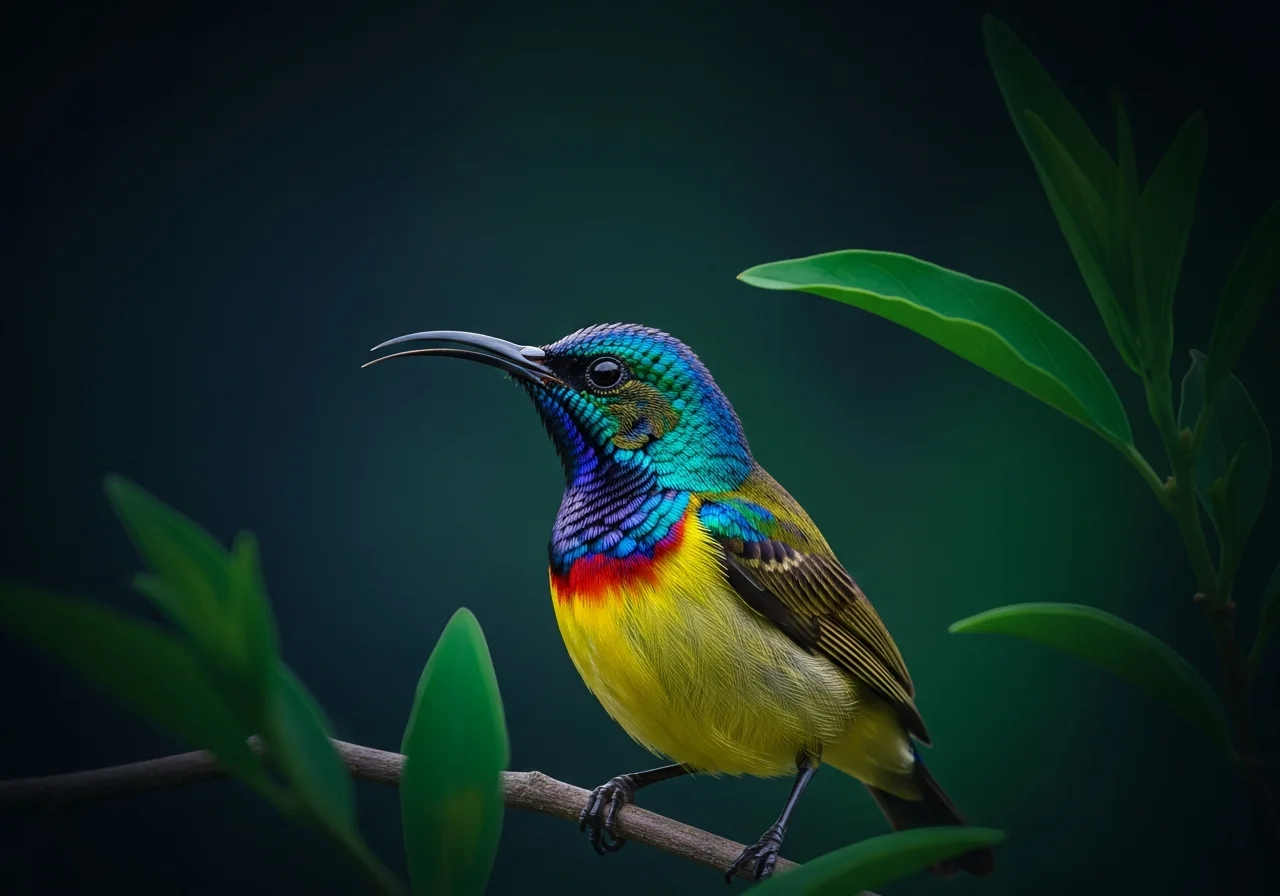 Abessinischer Nektarvogel (Cinnyris habessinicus)