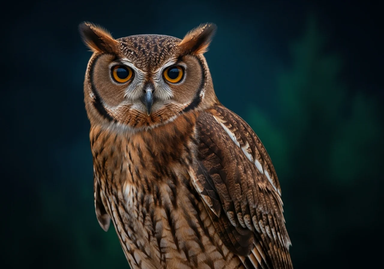 Abyssinian Owl (Asio capensis)