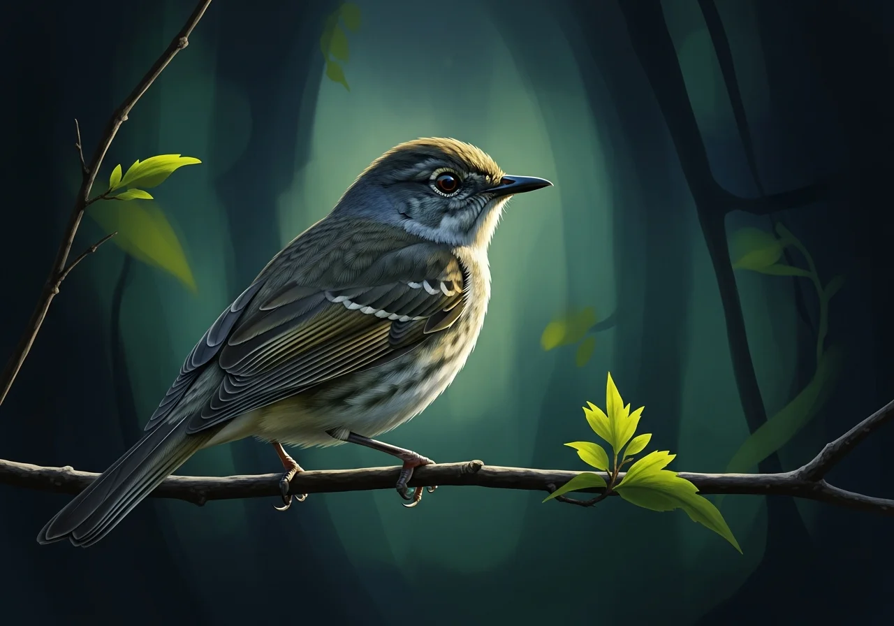 Ähnlicher Grasmücke (Iduna similis)