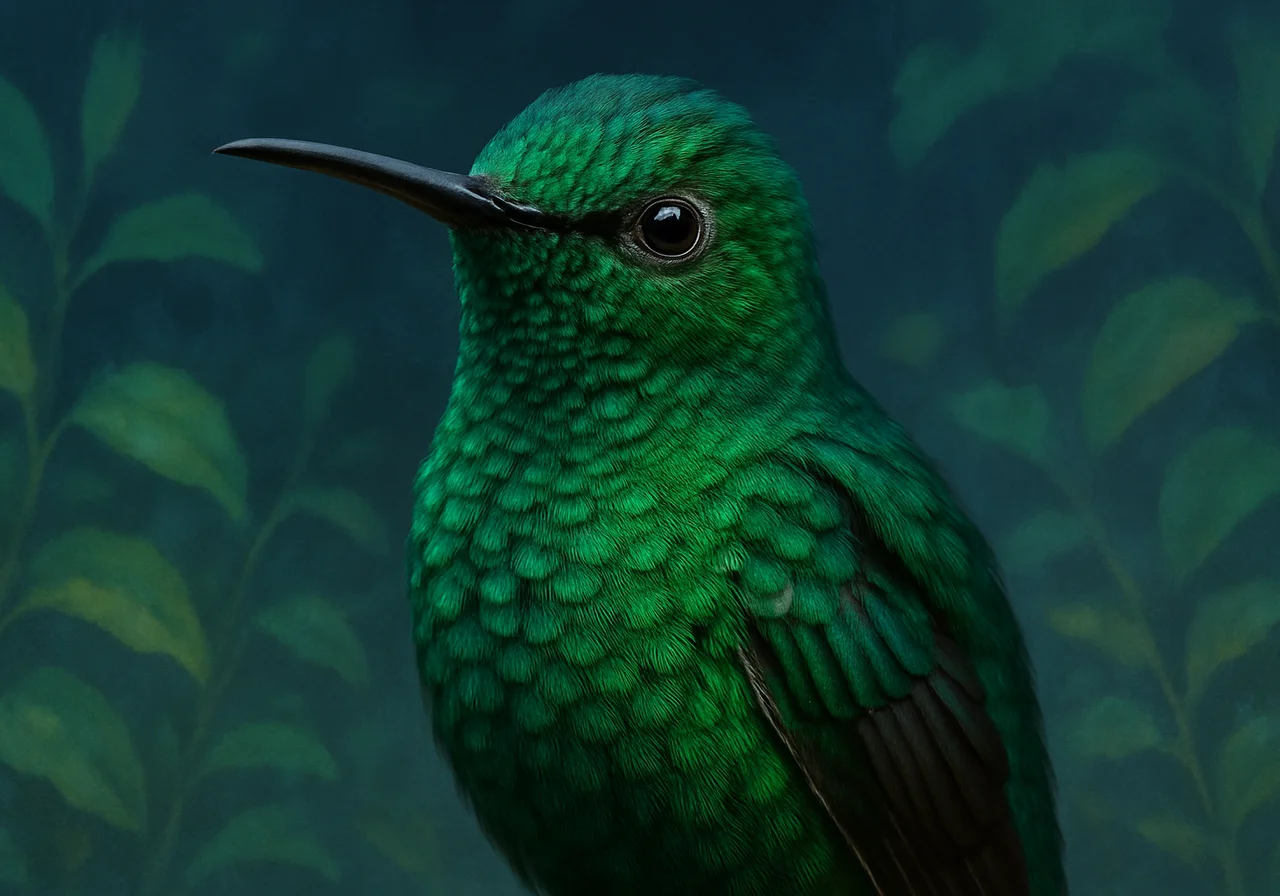 Ähnlicher Schmuckkolibri