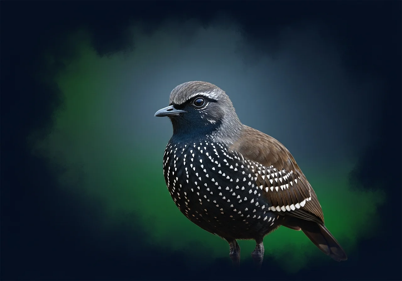 Alberts Helmschnäpper (Prionodura newtoniana)