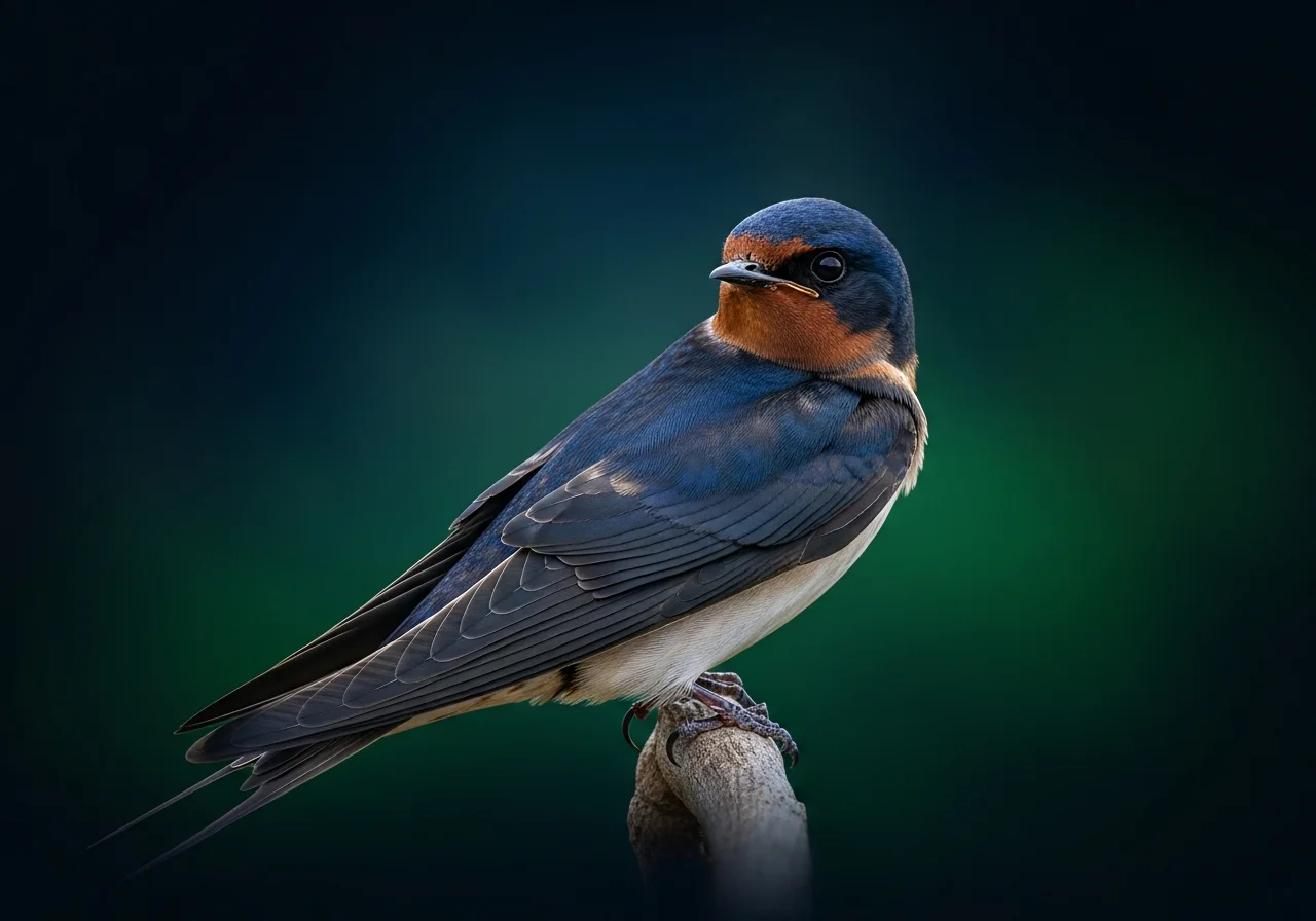 Algerische Schwalbe (Hirundo perdita)