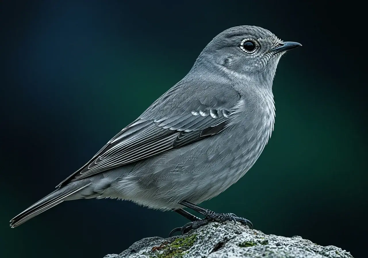 Alpen-Steinschmätzer (Muscisaxicola alpinus)
