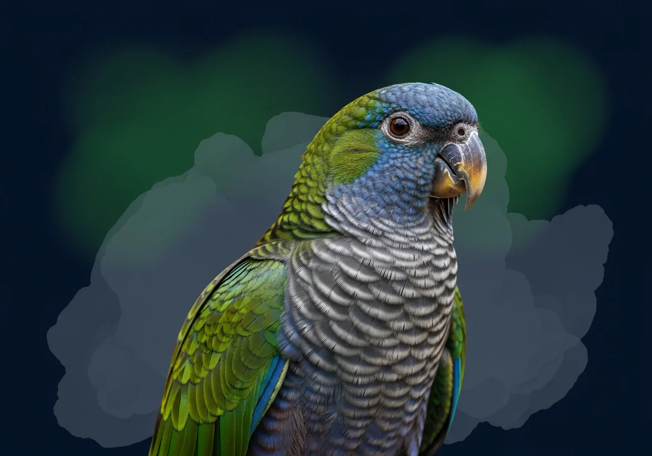 Altsittich (Pionus senilis)