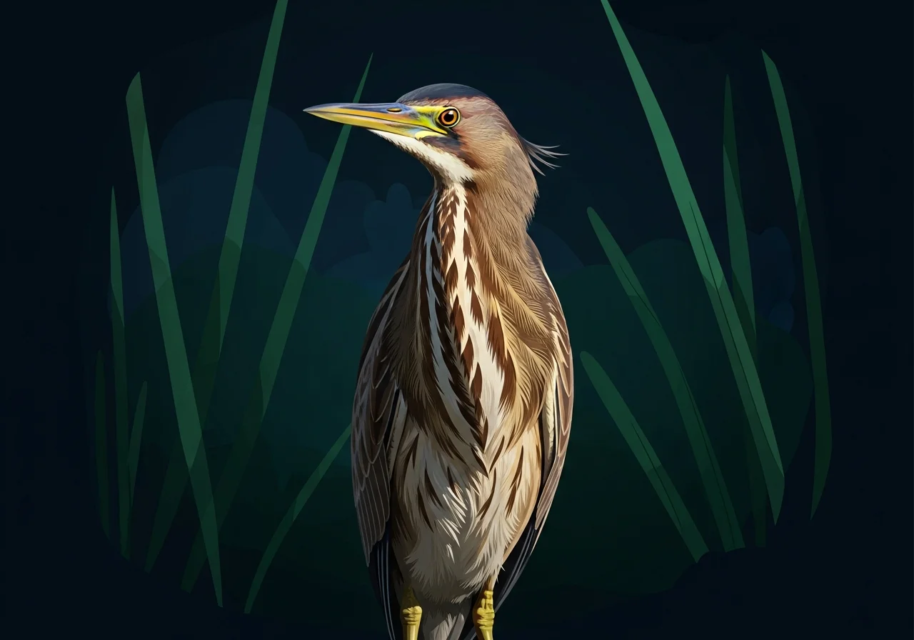 Amerikanische Rohrdommel (Botaurus lentiginosus)