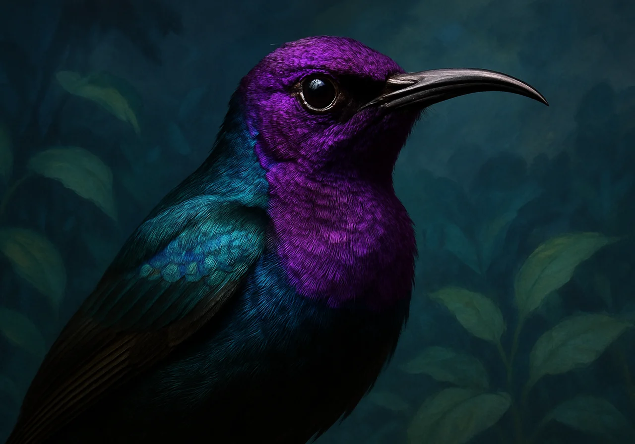 Amethystglanz-Nektarvogel