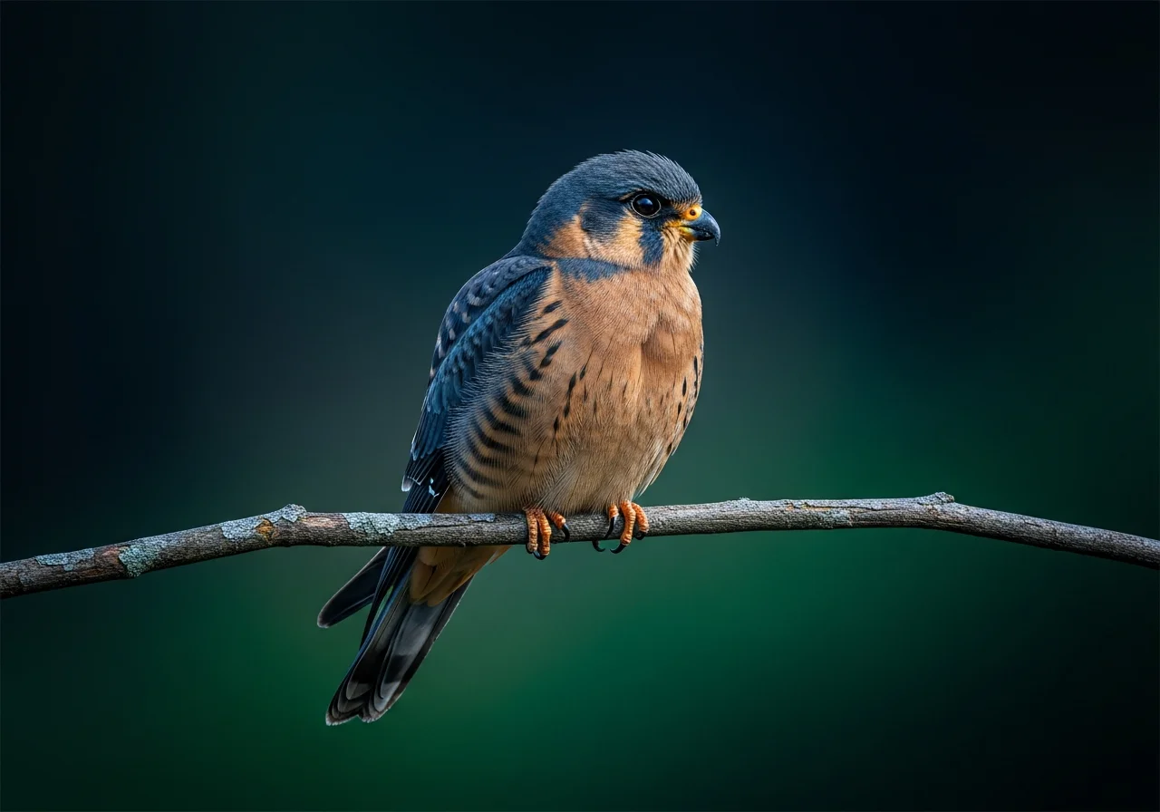 Amselfalke (Microhierax fringillarius)