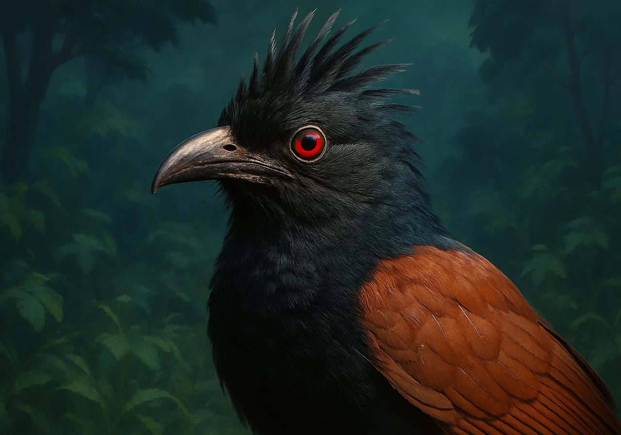 Andamanen-Schopfkuckuck