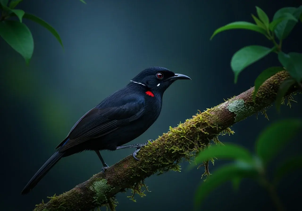 Arfak-Honigfresser (Melanocharis arfakiana)