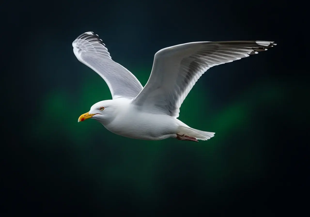 Atlantikmöwe (Larus atlanticus)