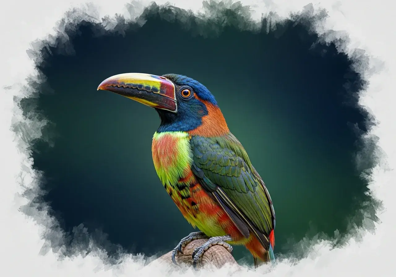 Azara-Aracari (Pteroglossus azara)