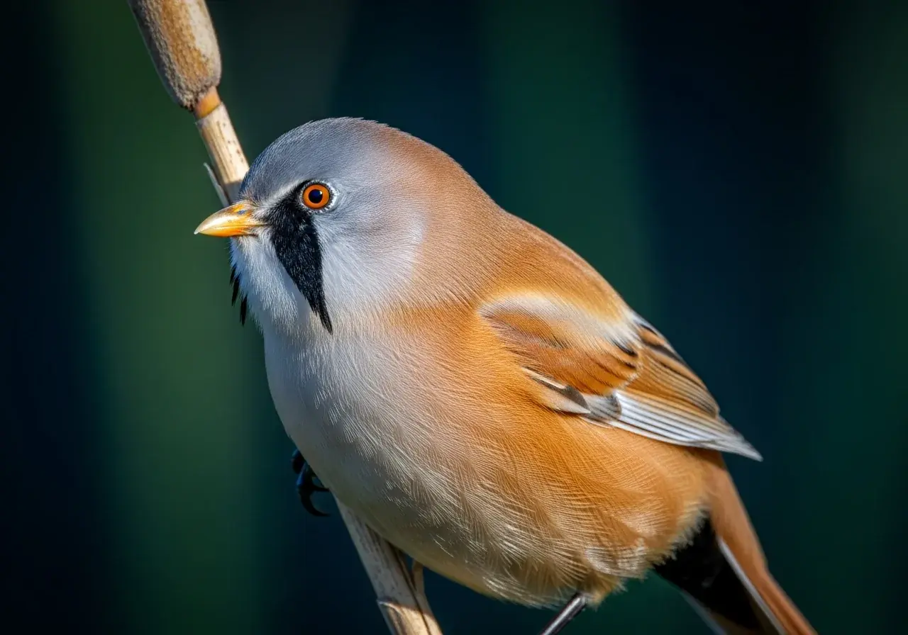 Bartmeise (Panurus biarmicus)