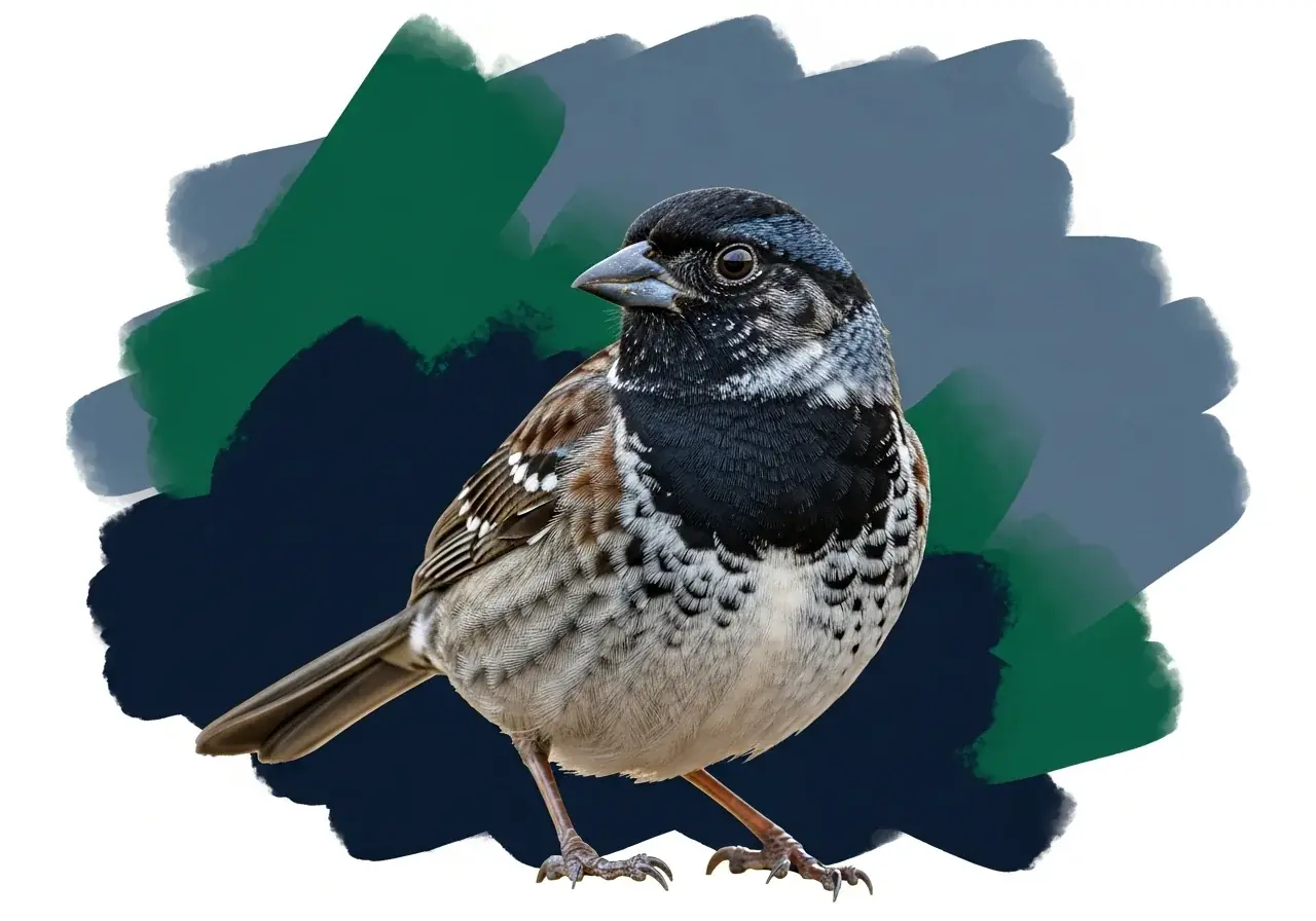 Bauchfleck-Bergsperling (Poospiza hypocondria)