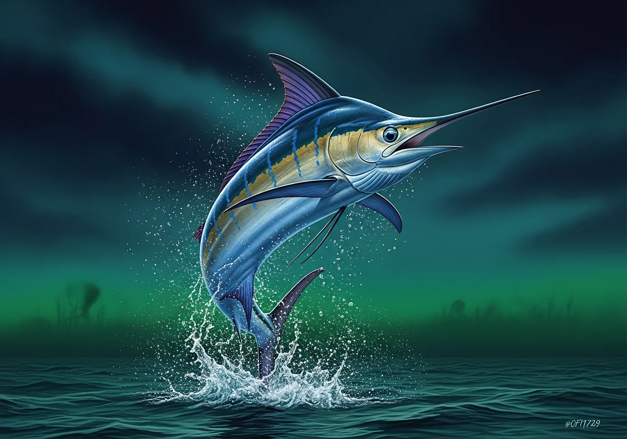 Blauer Marlin (Makaira nigricans)