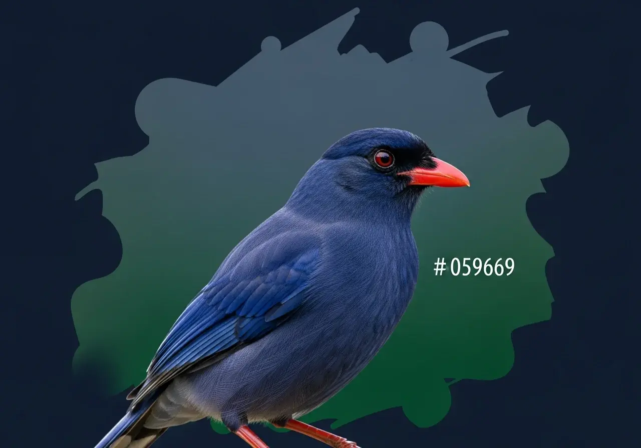 Blauer Schmuckwürger (Platysteira cyanea)