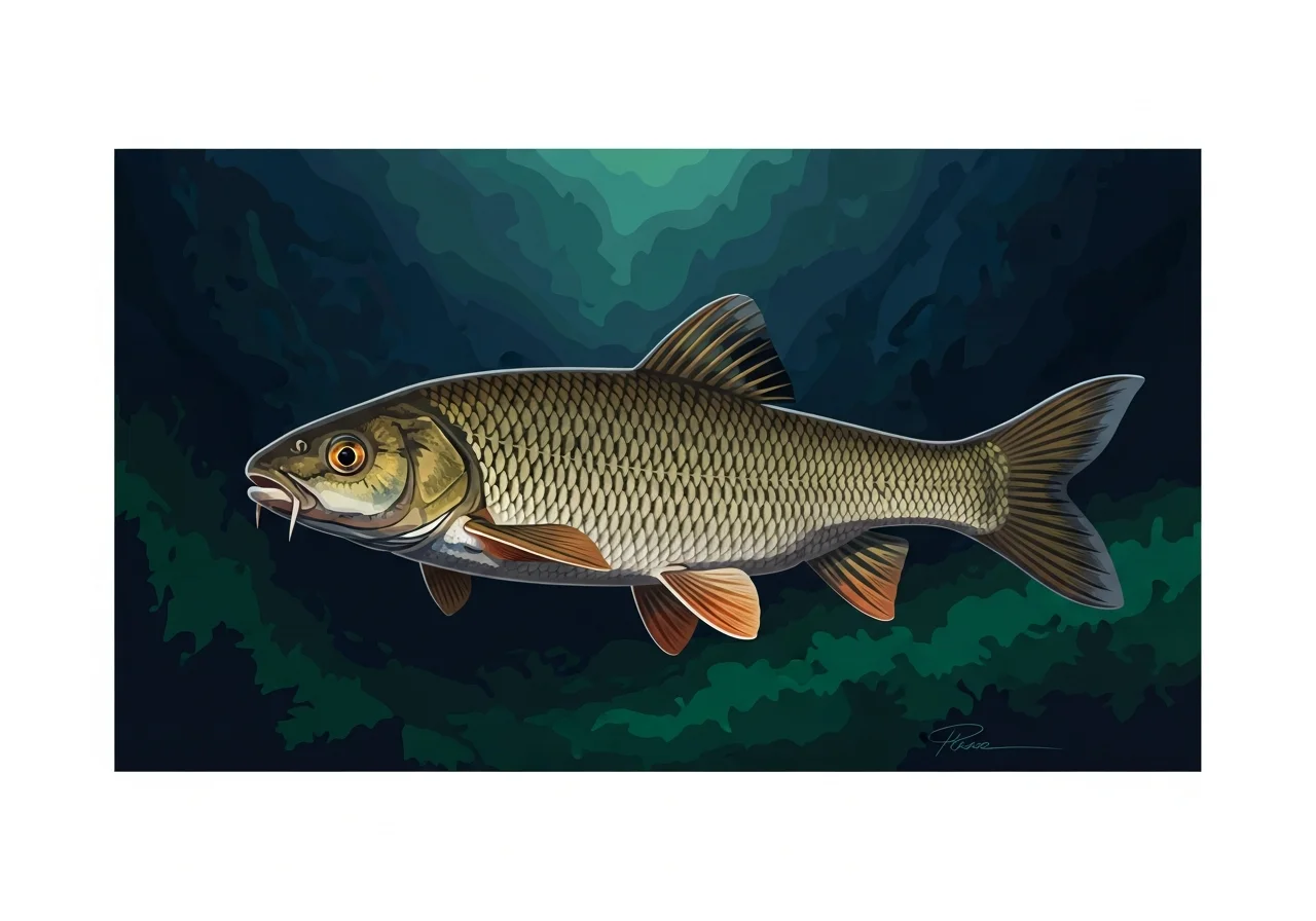 Bleifarbenes Sauger (Couesius plumbeus)