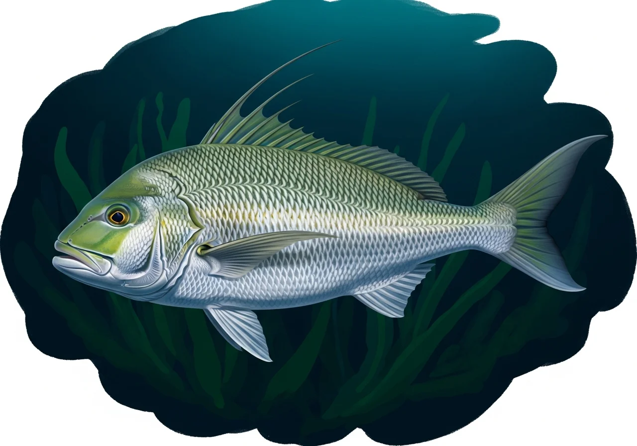 Brasilianischer Seebarsch (Nematistius pectoralis)