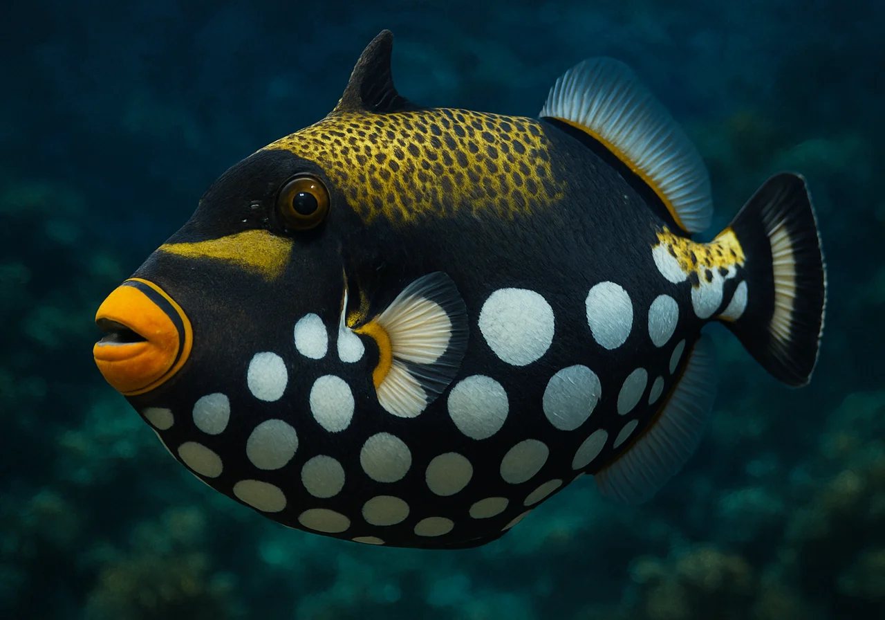Brillen-Drückerfisch