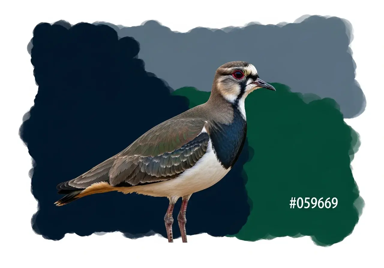 Chilenischer Spornkiebitz (vanellus chilensis)