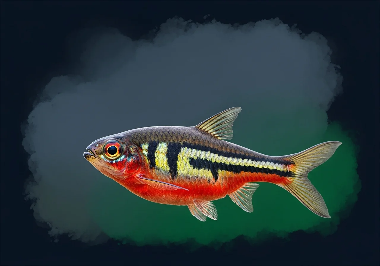 Dreistreifen-Rasbora (Rasbora trilineata)