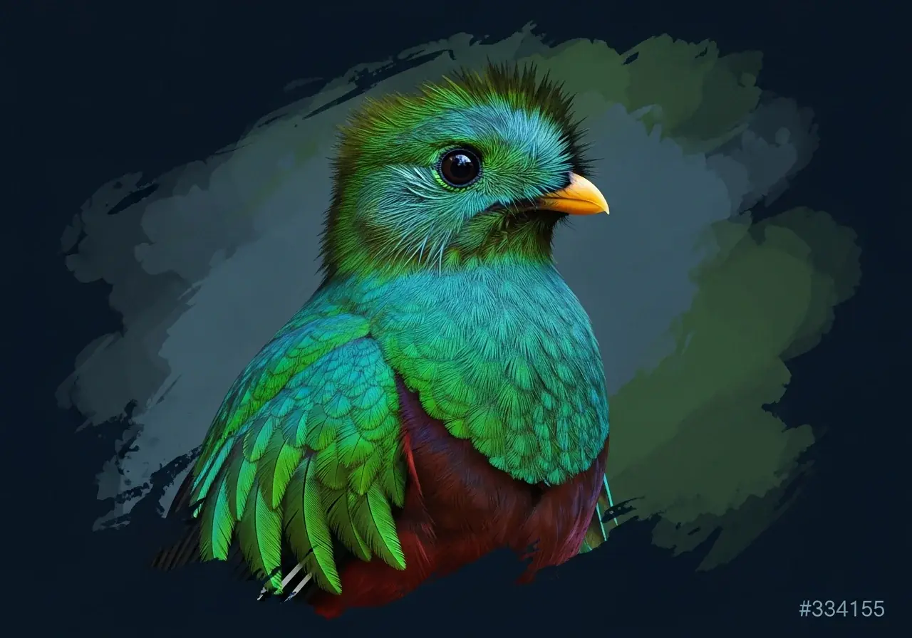 Elegant-Quetzal (Trogon comptus)