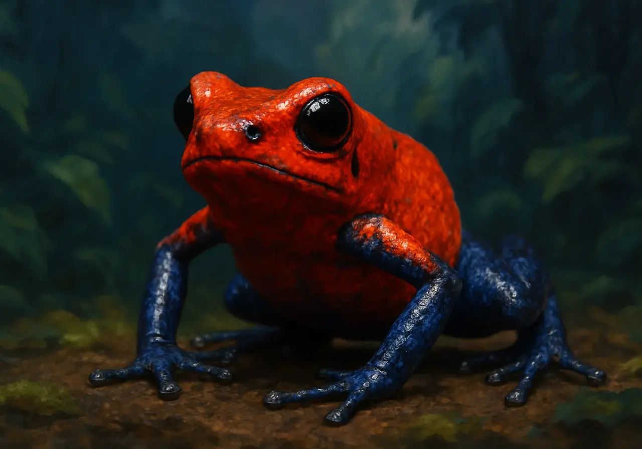 Erdbeerfrosch