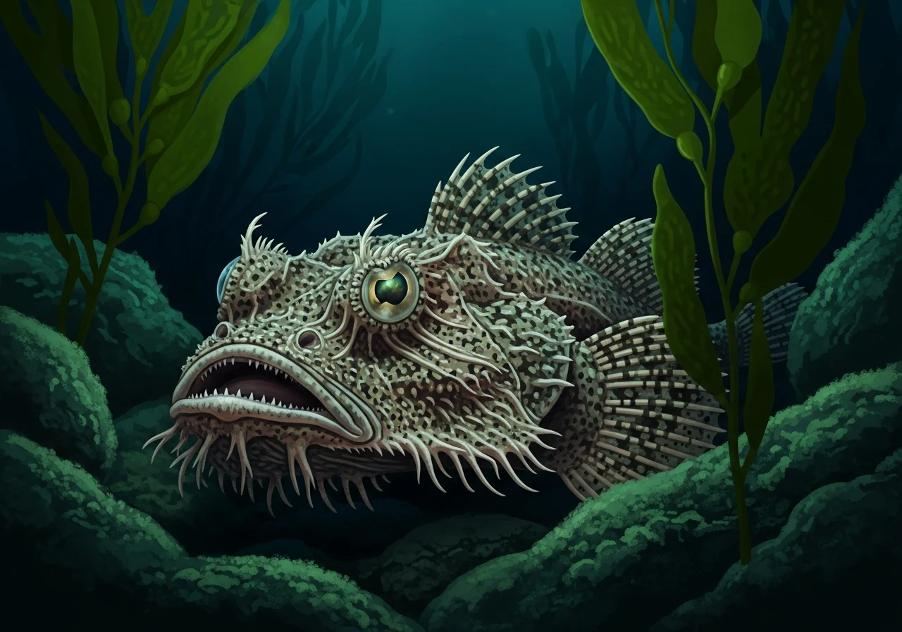 Europäischer Seeteufel (Lophius piscatorius Linnaeus)