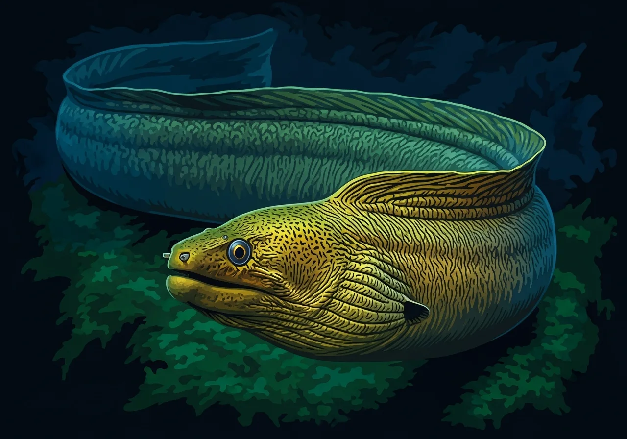 Gelbrand-Muräne (Gymnothorax flavimarginatus)