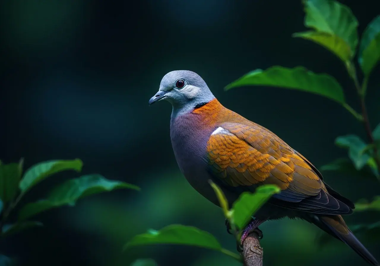 Gold-Fruchttaube (Geotrygon chrysia)