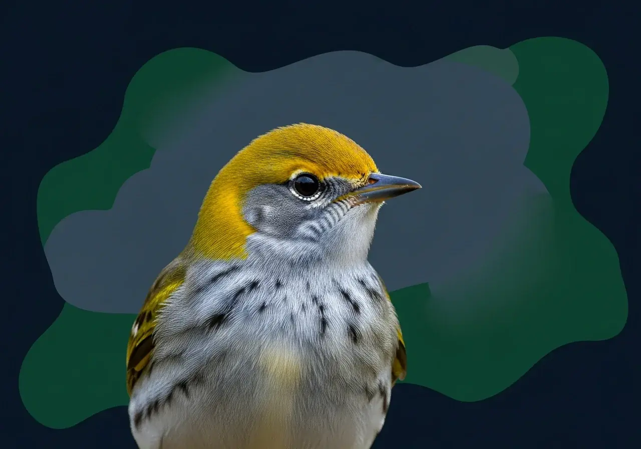 Goldkopf-Waldsänger (Seicercus castanic)