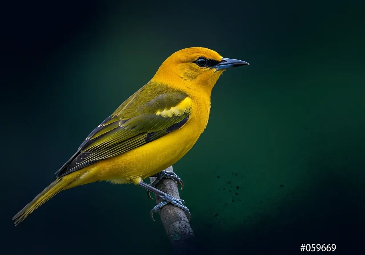 Goldpirol (Oriolus auratus)