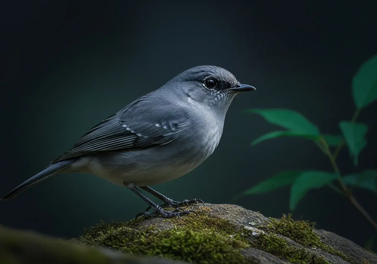 Grauer Steinschmätzer (Muscisaxicola cinereus)