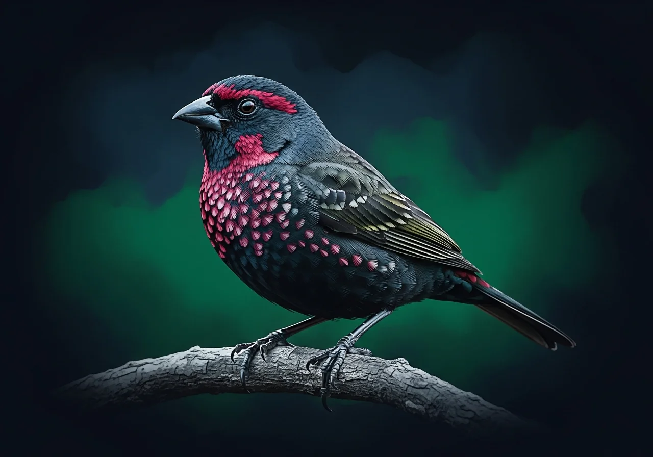 Großschnabel-Grundfink (Geospiza magnirostris)
