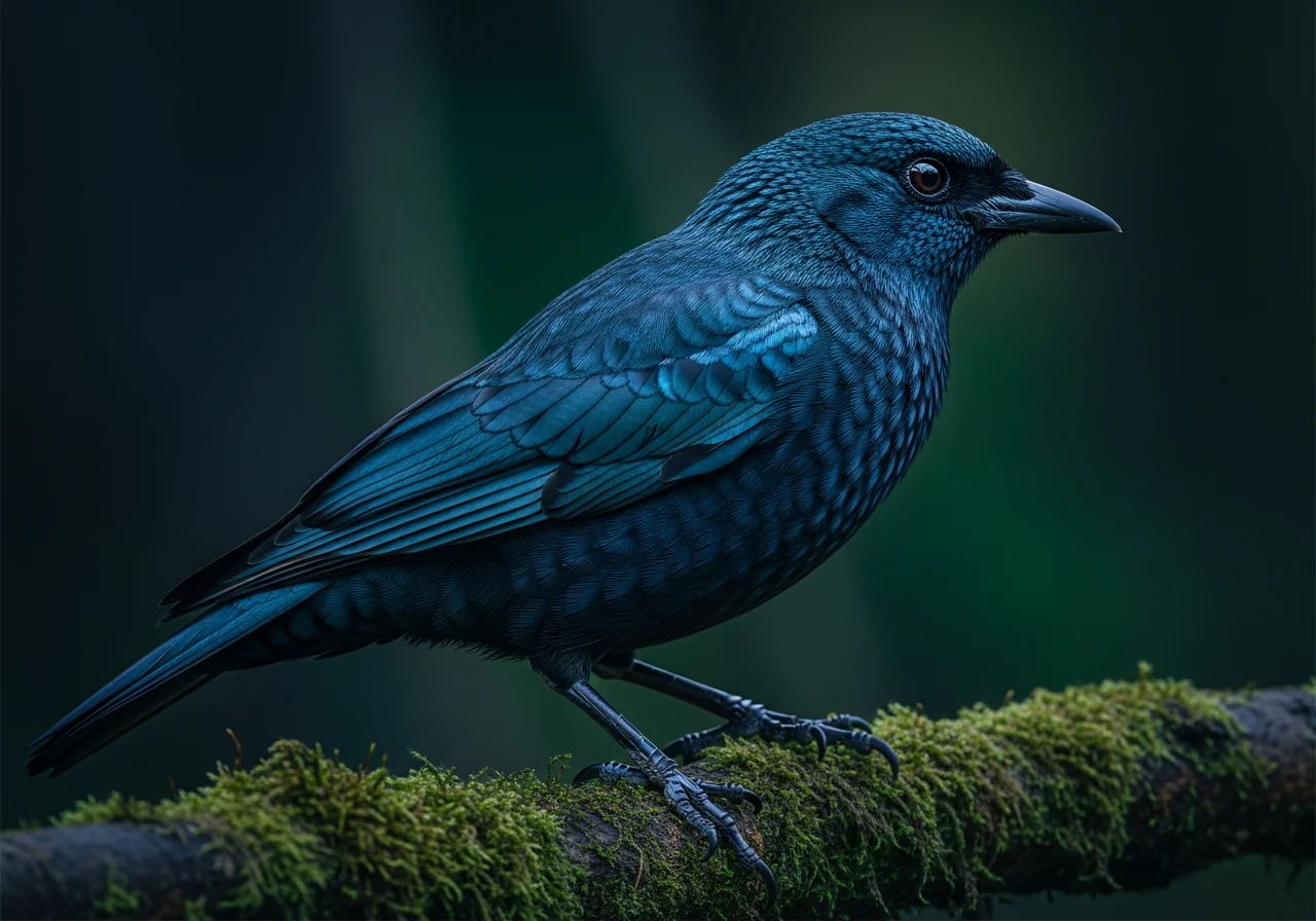 Grün-Gaiskönig (Cyanocorax cyanomelas)