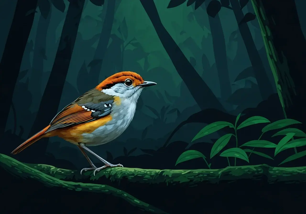 Kästners Ameisenpitta (Grallaria kaestneri)