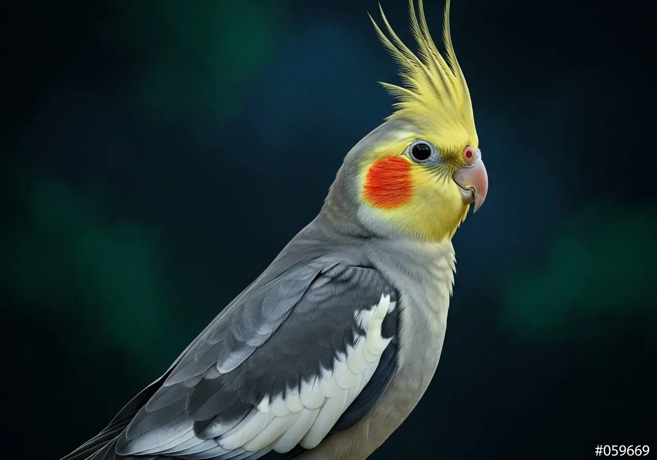 Kakadu (Nymphicus hollandicus)