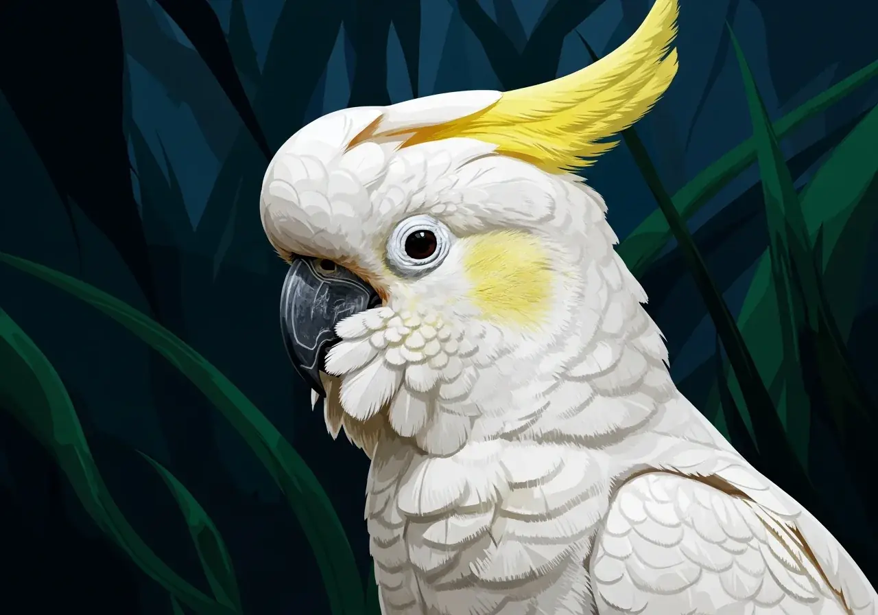 Kleiner Rotsteißkakadu (Cacatua sulphurea)