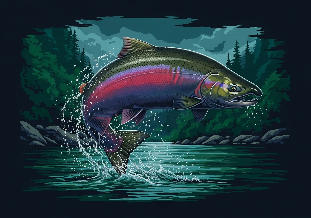 Lachse (Oncorhynchus)