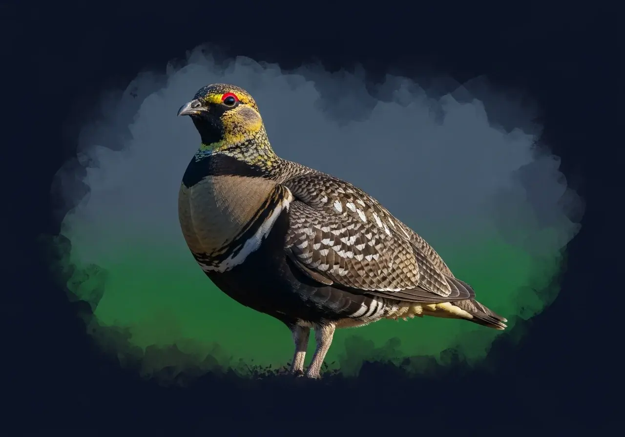Lichtensteins Flughuhn (Pterocles lichtensteinii)