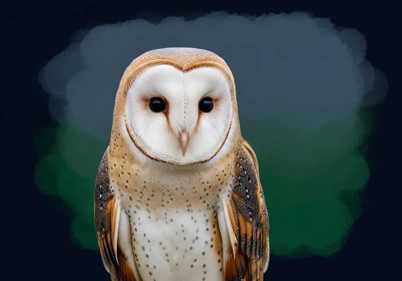 Maskenschleiereule (Tyto novaehollandiae)
