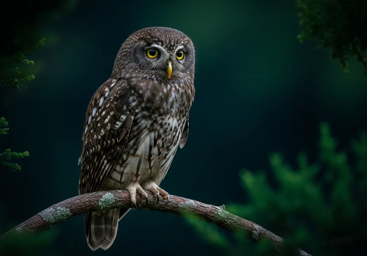 Neuseeländische Morepork (Ninox scutulata)