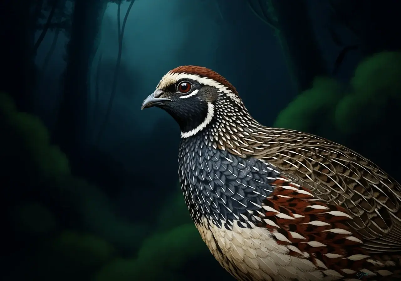 Neuseeländische Wachtel (Coturnix novaezelandiae)