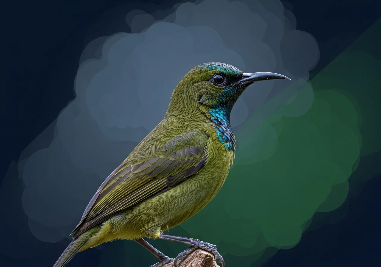 Oliv-Brillenvogel (Zosterops olivaceus)