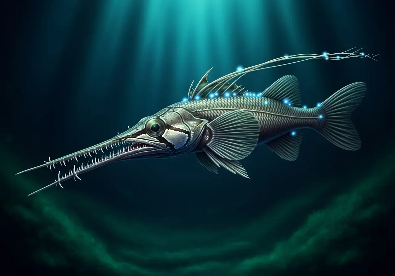 Pazifischer Viperfisch (Chauliodus macouni)