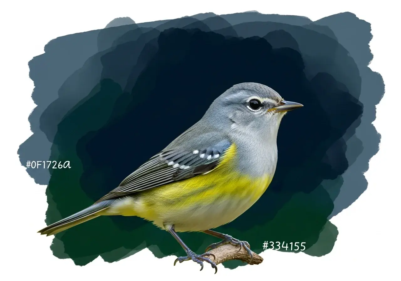 Philadelphia-Waldsänger (Vireo leucophrys)