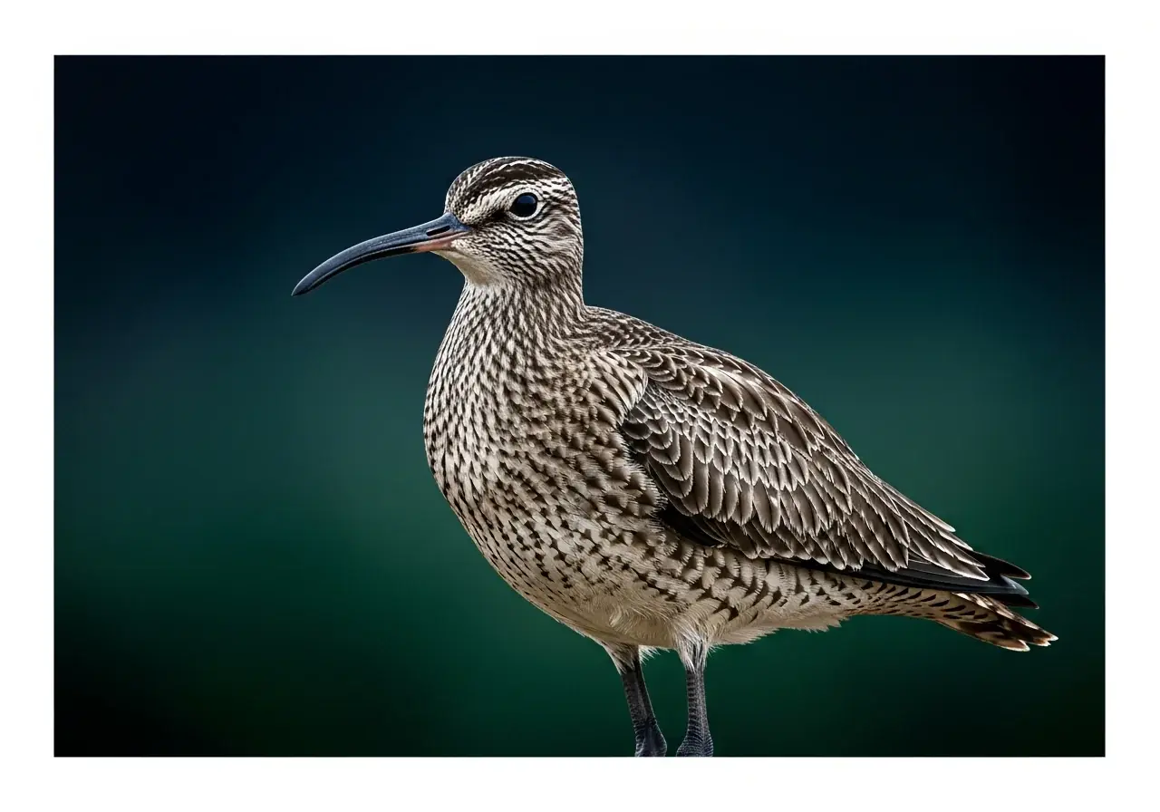 Regenbrachvogel (Numenius phaeopus)