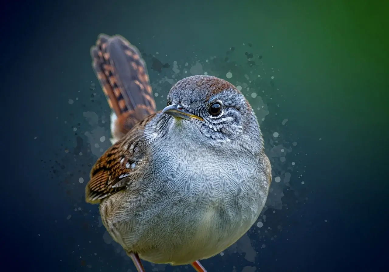 Rostbauch-Zaunkönig (Thryophilus rufalbus)