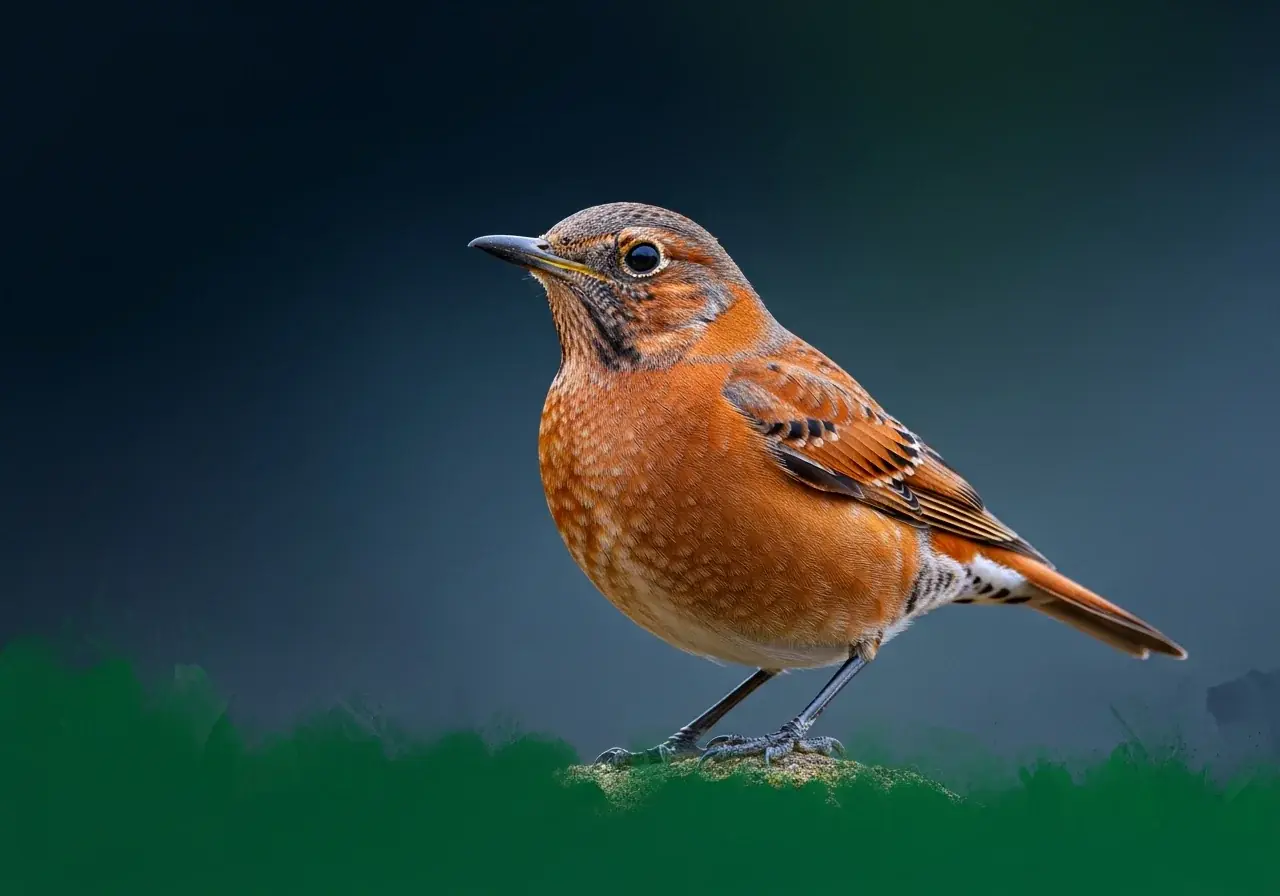Rostkehlchen-Bergsperling (Poospiza rubecula)