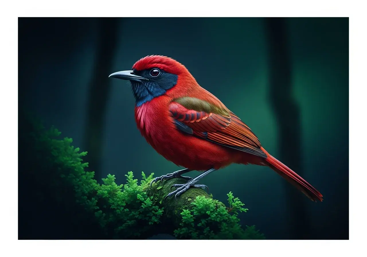 Rotbürzel-Bergtangare (Ochetorhynchus ruficaudus)